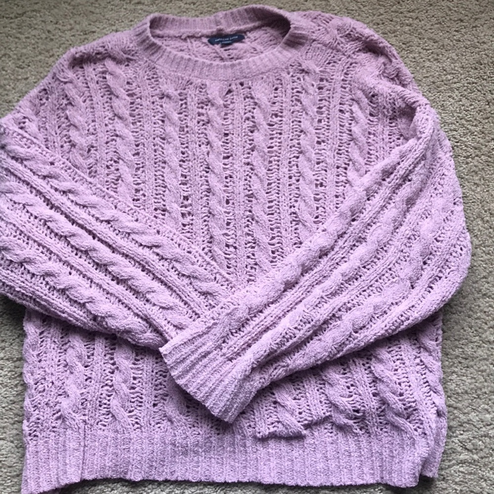AEO cable knit sweater